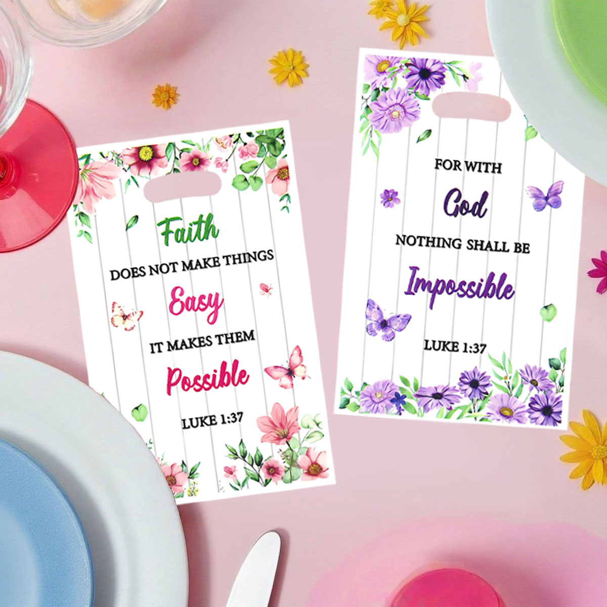 Party Games At Wedding - 20個/40個入りパーティーギフトバッグ、花、蝶、フレーズがプリントされたギフトバッグ、誕生日やホリデーイベント、イベントやパーティー用品、小さなパーティーギフトバッグのギフト包装に最適です。 小さなギフト包装袋、返礼品用バッグ、誕生日、祝日、ゲーム、パーティー、お祝い、その他の機会に適したギフトバッグ。