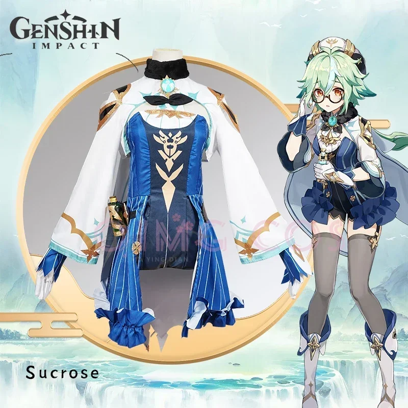 Party Games For Adults - 原神インパクトスクロースコスプレ衣装大人カーニバル制服アニメハロウィンパーティー仮装女性衣装ゲーム