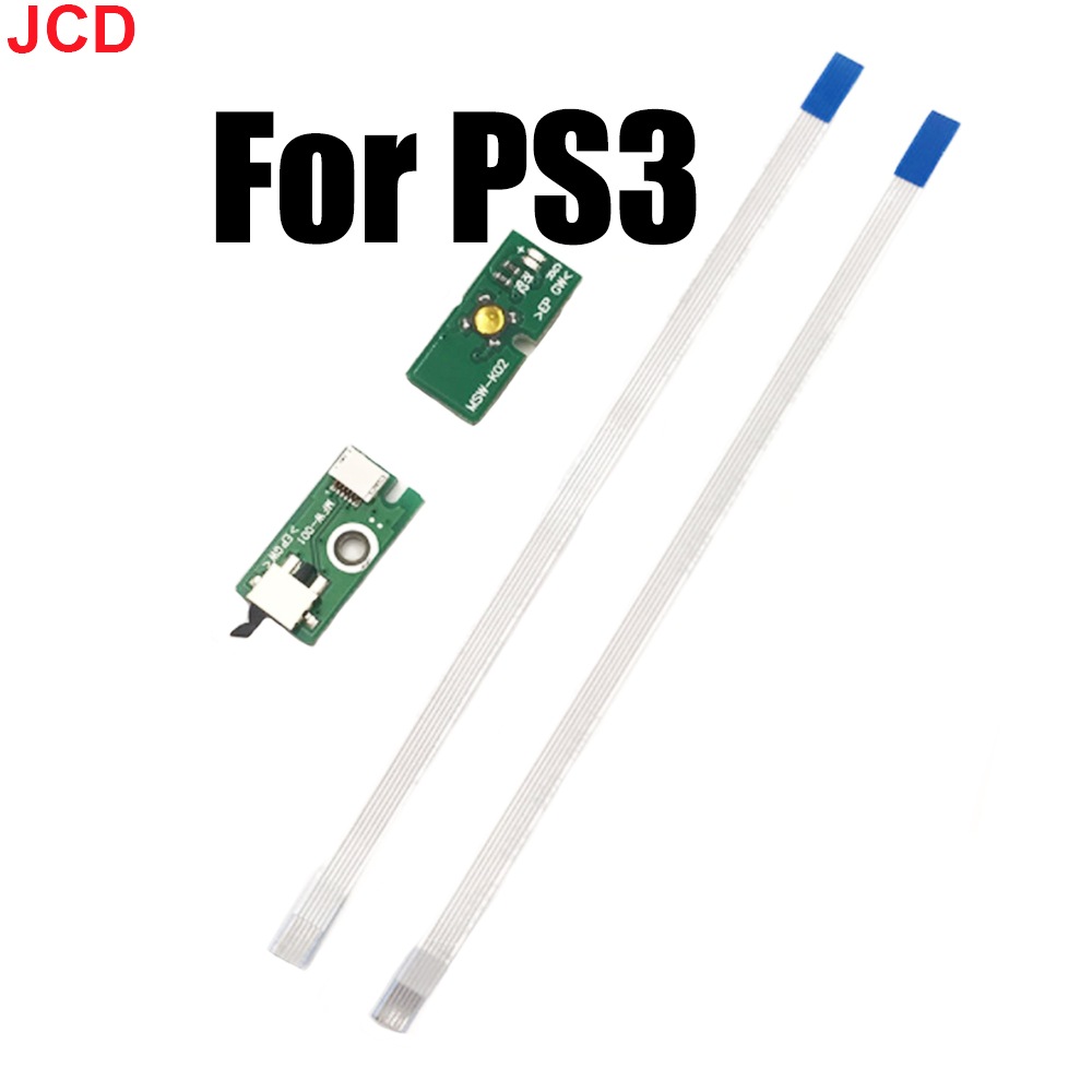 Party Games Playstation - JCD 1 個電源ボタンオンオフスイッチボードリボンケーブルボードフレックスケーブル MSW-K02 PS3 4000