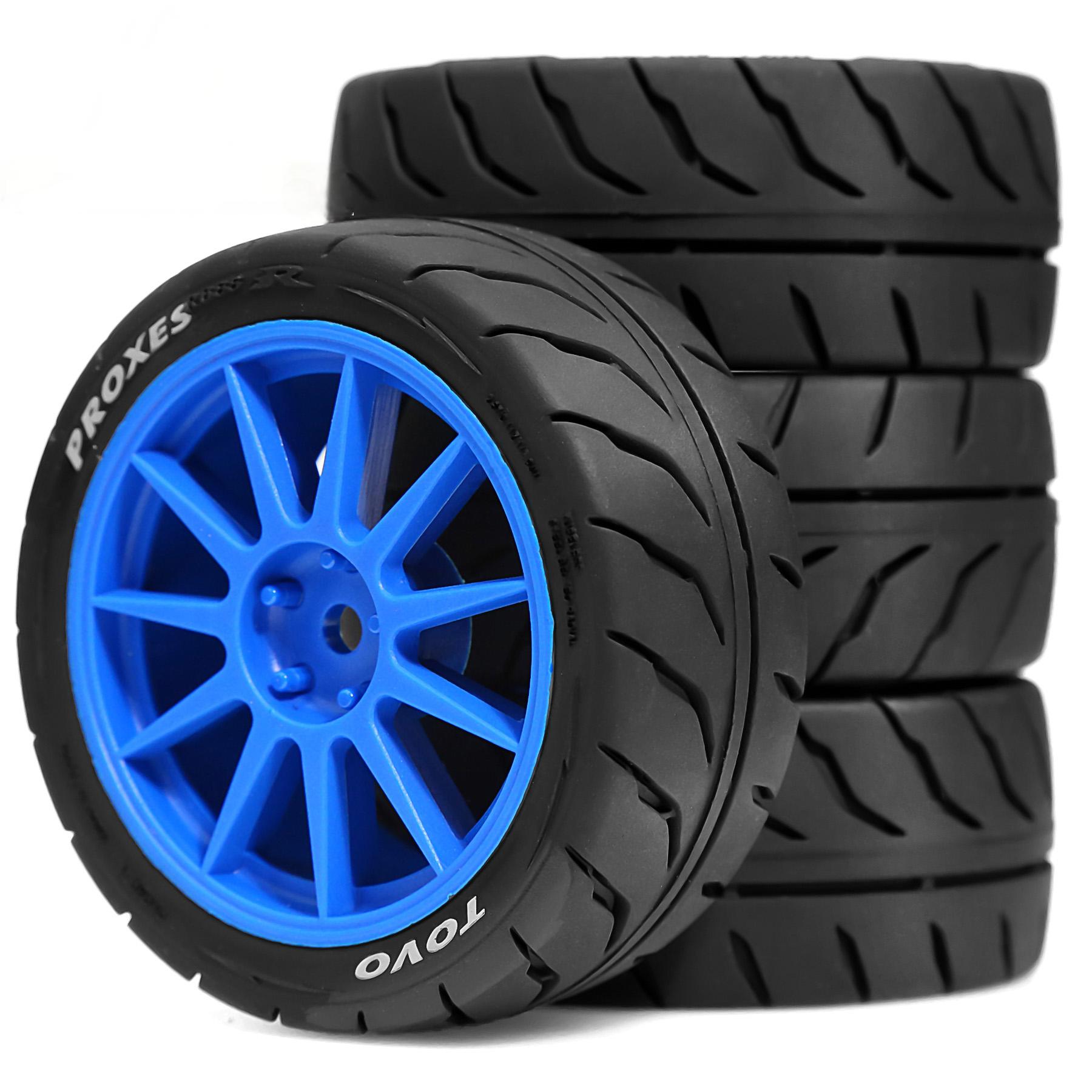 1/10 RCオンロードレーシングタイヤ＆ホイール 12mm - Tamiya Model Rc Car のレビューと価格