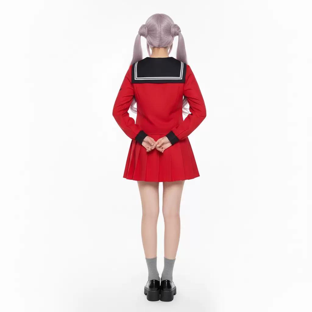 ザ・ハンドレッド・ライン 朔月滝夢 コスプレ衣装 ウィッグ  - Party Games School のレビューと価格