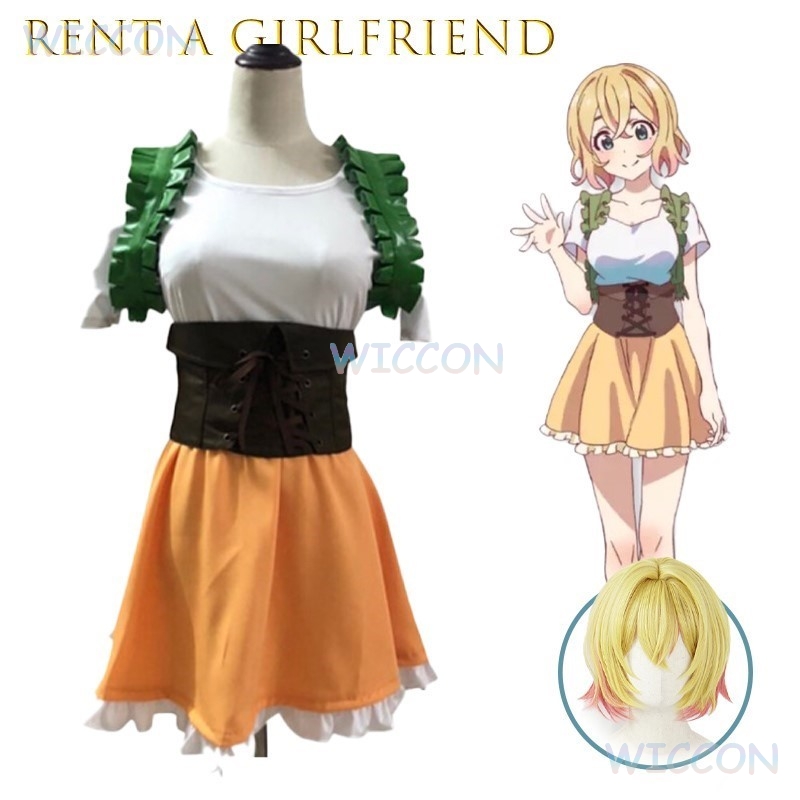 レンタルガールフレンド七海まみコスプレ衣装アニメ制服衣装フル - Party Games School のレビューと価格