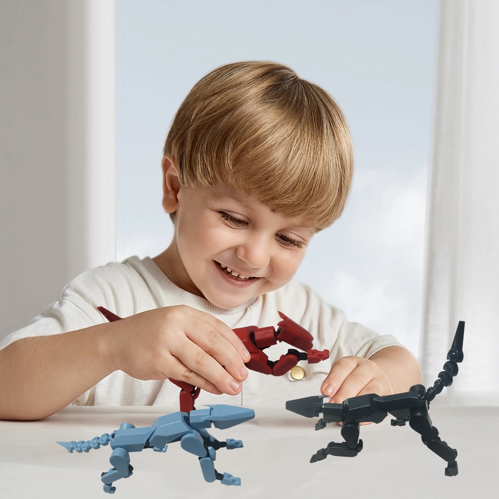 多関節可動ロボット 3.0 3d プリントマネキン女性キャラ - Party Games Easter For Kids のレビューと価格