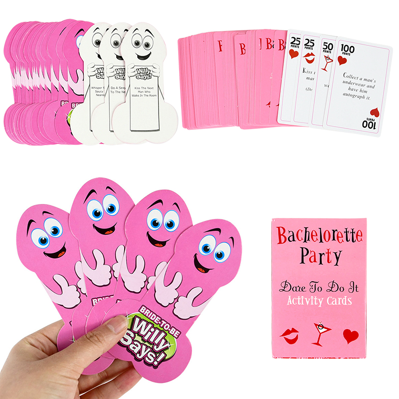 バチェロレッテパーティー 真実か挑戦活動ゲームカード 新郎新 - Party Games Bridal Shower のレビューと価格