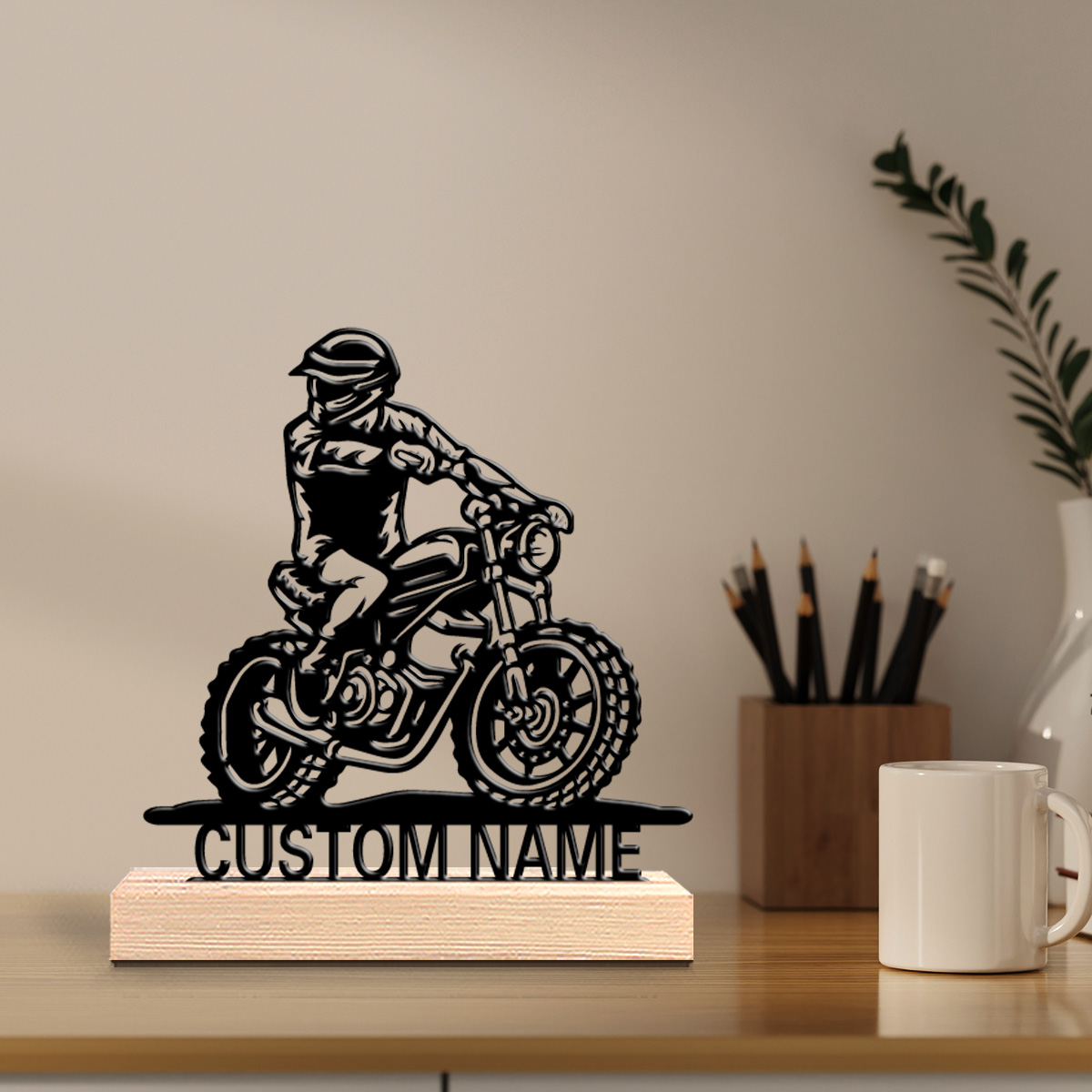 1個入り 可愛い カスタムメイド バイク型 木製ベース卓上ゲ - Party Games School のレビューと価格