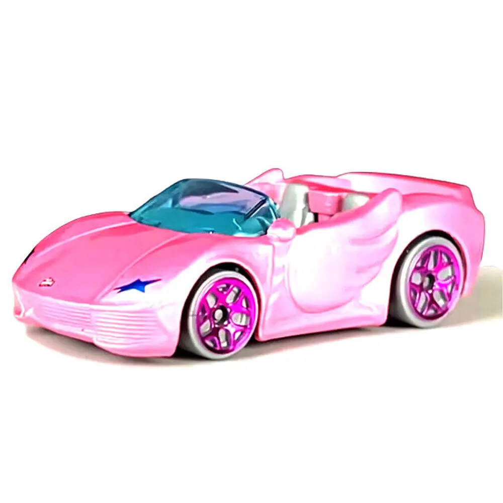 子供用のおもちゃの車,ピンク色,バービー,空の車のモデル,D - Hot Wheels Car Track Sets のレビューと価格