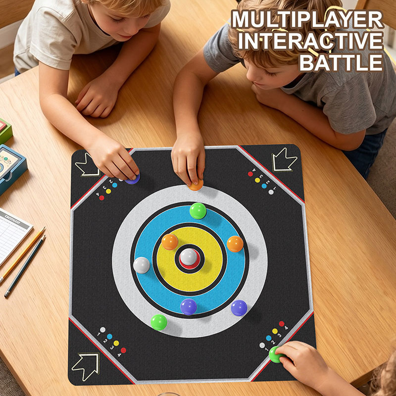 新しいカーリングマーブルテーブルゲーム デスクトップバンプチ - Party Games Multiplayer のレビューと価格