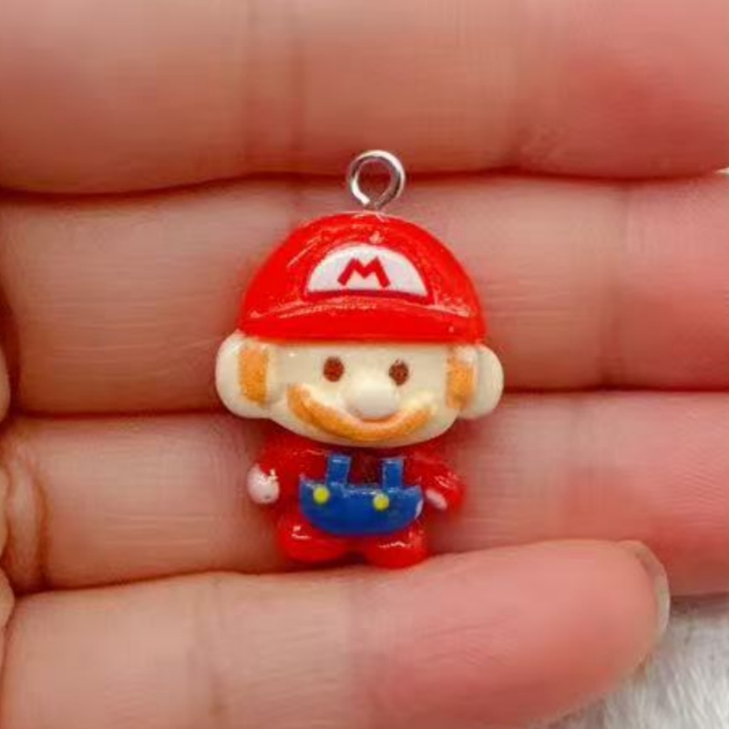 10個入り樹脂製漫画ペンダント、DIYジュエリー製作イヤリン - Party Games Event のレビューと価格