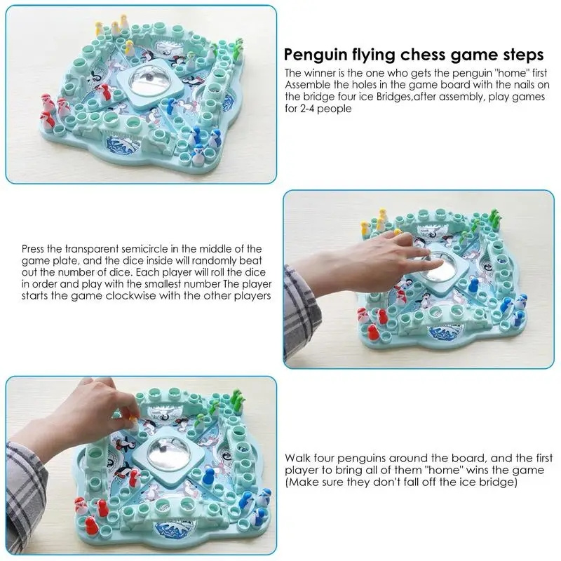 マルチペンギンの飛行チェスパーティーボードゲーム、家族の友人 - Party Games Multiplayer のレビューと価格