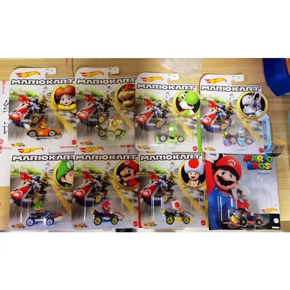 オリジナルホットウィールプレミアム1/64マリオカートモデル - Hot Wheels Car Track Sets のレビューと価格